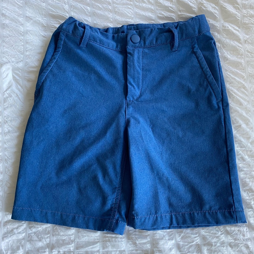 All In Motion Blue Athletic Shorts Boys Medium